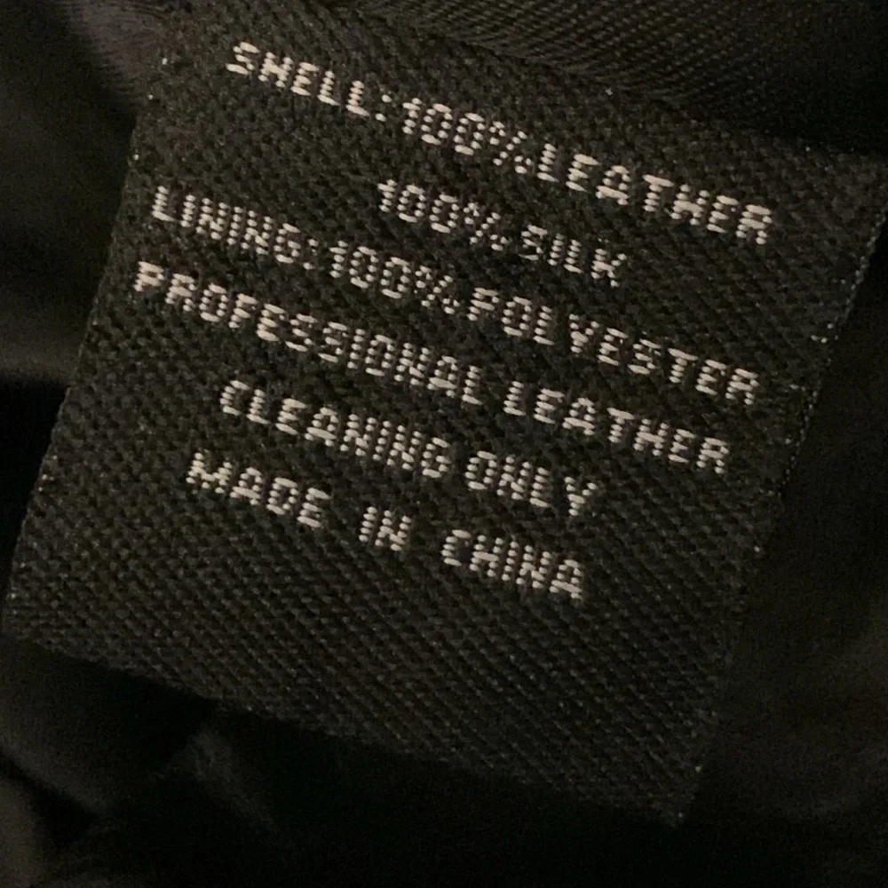 Royal Underground Black Leather Skirt